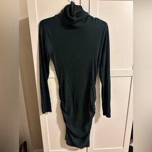 Michael Stars Velma dress, dark green, medium